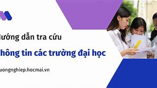 Cổng Tra Cứu Thông Tin Tuyển Sinh Đại Học