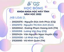 Danh Sách Học Bổng Uit 2022 2 Semester 2 Science