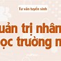 Quản Lý Nhân Sự Học Trường Nào Ở Hà Nội